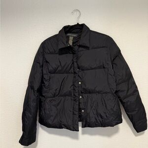 Banana Republic Women’s Black Puffer Jacket